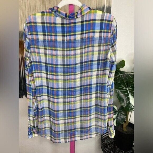 Equipment Multicolor Plaid Shirt - Picture 3 of 4
